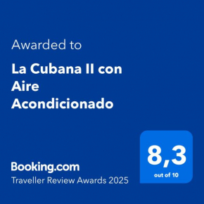La Cubana II con Aire Acond Frio-Calor